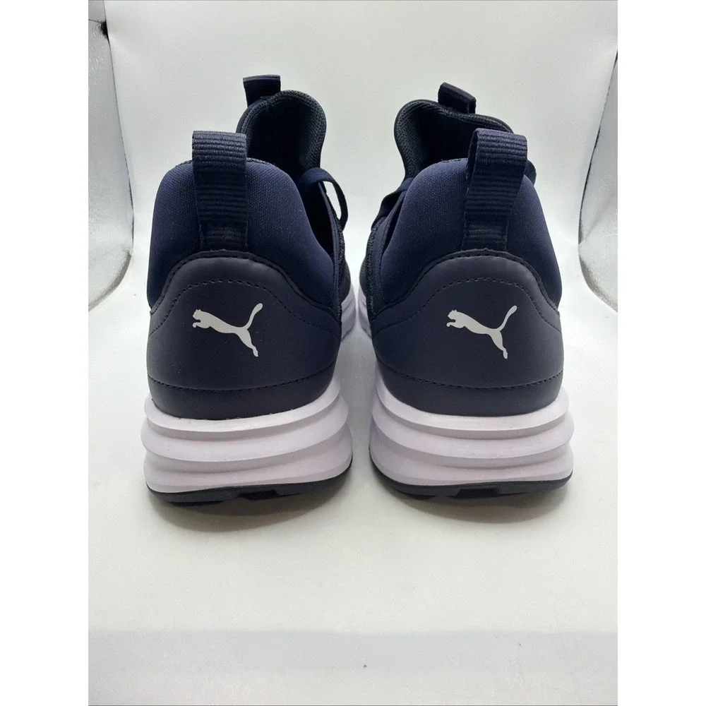 PUMA men's ENZO BETA WOVEN V3 athletic shoes size 9 M Blue. NIB
